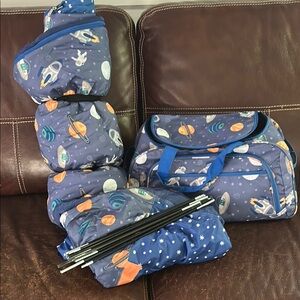 Olivet Space-Themed Sleepover Set - 3 piece